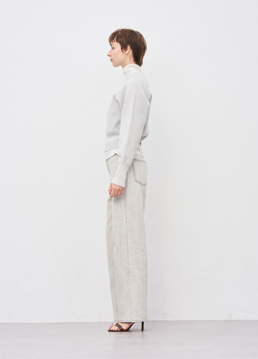 喀什米爾混紡針織上衣